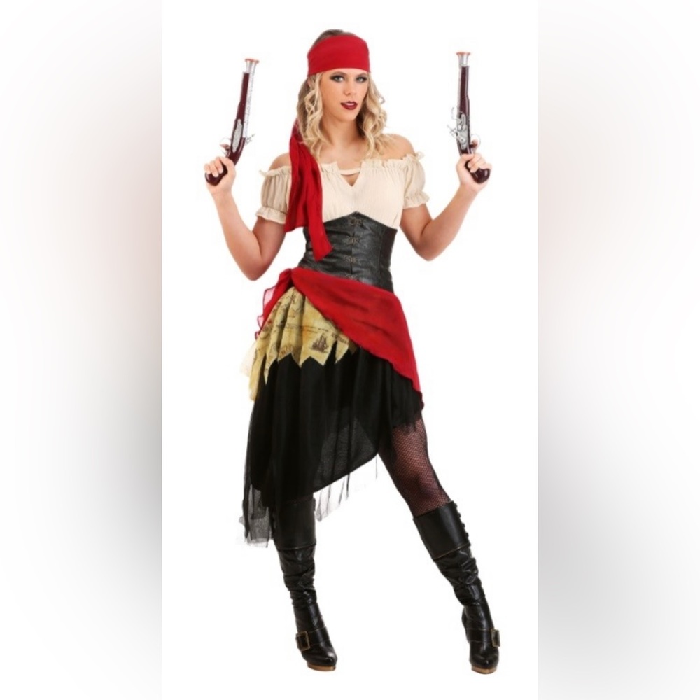 Beautiful Pirate Buccaneer Costume for Women